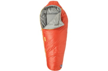 Image of Big Agnes Wolverine 20 FireLine Core Recycled Sleeping Bag - Kids, Rooibos, BYWR23