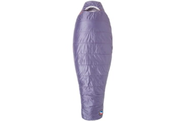 Image of Big Agnes Ws Anthracite 20 FireLine Pro Recycled Sleeping Bag - Womens, Slate, Long, Right Zipper, BTMWA20LR23