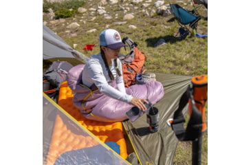 Image of Big Agnes Ws Greystone 20 600 DownTek Sleeping Bag - Womens, Rooibos, Regular, Right Zipper, BTMWG20RR23