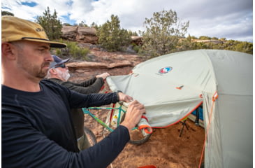 Image of Big Agnes Wyoming Trail 2 Camp Tent - 2 Person, 3 Season, Olive, TWT222