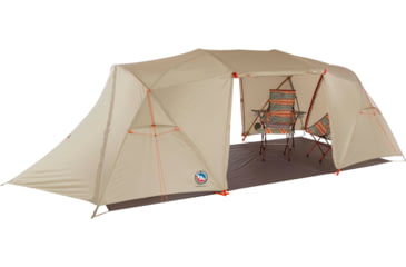 Image of Big Agnes Wyoming Trail 4 Camp Tent - 4 Person, 3 Season, Olive, TWT422