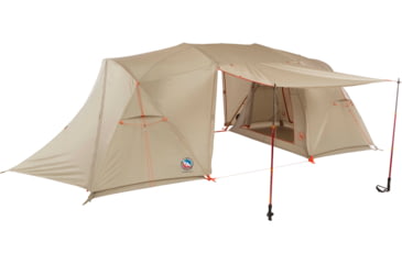 Image of Big Agnes Wyoming Trail 4 Camp Tent - 4 Person, 3 Season, Olive, TWT422