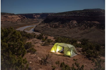 Image of Big Agnes Wyoming Trail 4 Camp Tent - 4 Person, 3 Season, Olive, TWT422