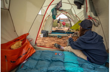 Image of Big Agnes Wyoming Trail 4 Camp Tent - 4 Person, 3 Season, Olive, TWT422