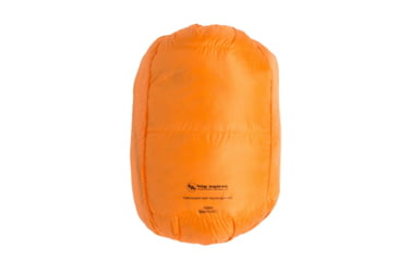Image of Big Agnes Youth Torchlight EXP 20 Sleeping Bag, Tangelo/Chinois Green, BYTEXPL25