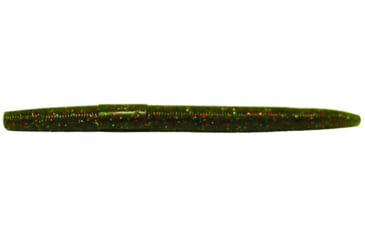 Image of Big Bite Baits Trick Stick Finese Worm, 10, 5in, Watermelion Red Magic, TS5-44