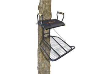 Image of Big Game The Captain XC Fixed Position Tree Stand, Black, BGM-FP0150