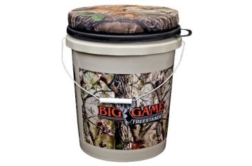 Image of Muddy Spin-Top Bucket Seat, includes 5 Gallon Pail, Camo GS1204