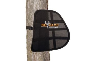 Image of Muddy Spring-Back Lumbar Support, includes Adjustable straps, fits up to 34 tree, Black AC200
