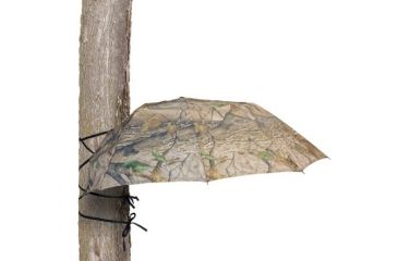 Image of Big Game Treestands Xl Pop-Up Umbrella, includes 6-Tie-Down Strings with Snaps in Three Sizes - 37in, 45in&amp;50in, Carry Case, Camo CR5056