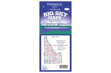 Image of Big Sky Maps 1000,000 Scale Qaudrangle Map