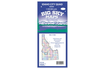 Image of Big Sky Maps 1000,000 Scale Qaudrangle Map