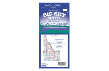 Image of Big Sky Maps 1000,000 Scale Qaudrangle Map