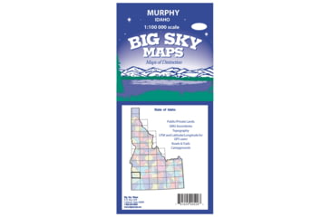 Image of Big Sky Maps 1000,000 Scale Qaudrangle Map