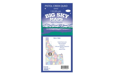 Image of Big Sky Maps 1000,000 Scale Qaudrangle Map