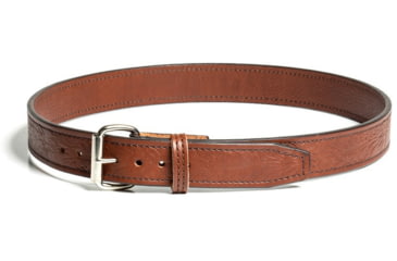 Image of Bigfoot Gun Belts Gun belt, Floral Pattern, 14oz No Core, 30 Inch, Silver Buckle, LightBrown, GB-FLOR-14NC-30-LBR-SV