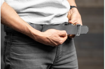 Image of Bigfoot Gun Belts Nylon Tactical Riggers Belt, 2XL, 48-53 in, Wolf Grey, NTRB-2XL-WLF-D