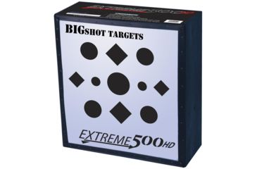 Image of BIGshot Iron Man Xtreme HD 500 Target 24 in., Black 86309