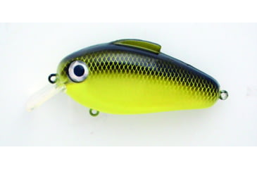 Image of Bill Lewis Echo 1.75 Crankbait, Floating, Yellow Black Back, 3in, 5/8oz, EC598