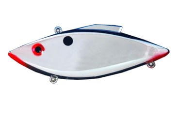 Image of Bill Lewis Rat-L-Trap Hard Bait, Chrome/Blue Back/Red Eye - Saltwater, 1/2 oz, BLF-RT140S