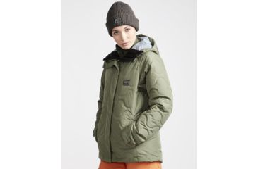 Image of Billabong Bliss Insulated Jacket - Womens, Olive, Small, JSNJVBBL-340-S