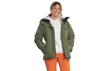 Image of Billabong Bliss Insulated Jacket - Womens, Olive, Small, JSNJVBBL-340-S
