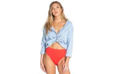 Image of Billabong Feeling Salty - Shirt - Womens, Chambray, Medium, J539TBFE-CHY-M