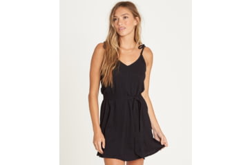 Image of Billabong Going Steady - Dress - Womens, Black, Large, JD06UBGO-BLK-L