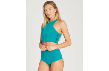 Image of Billabong Sleeveless Sea Crop - Swim Top - Womens, Coral Bay, Small, JWSHTBHT-CBY-S