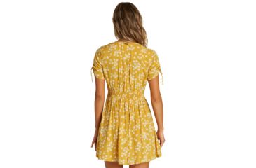 Image of Billabong Twirl Twist Dress - Womens, Burnt Gold, Small, JD04VBTW-BUG-S