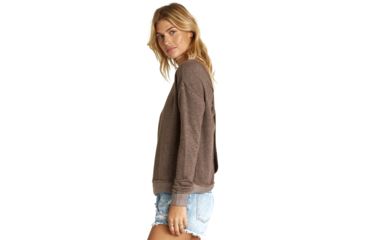 Image of Billabong Windward Bound Sweater - Womens, Cacao, Small, J605VBWI-CAO-S