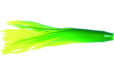 Image of Billfisher Tuna Tail Skirt 6", Chartreuse/Green, 10/Pack, TT610-CG