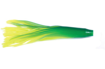 Image of Billfisher Tuna Tail Skirt 6", Chartreuse/Green, 2/Pack, TT62-CG