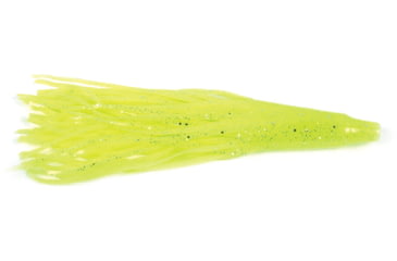 Image of Billfisher Tuna Tail Skirt 6", Chartreuse/Silver Flake, 2/Pack, TT62-CHT