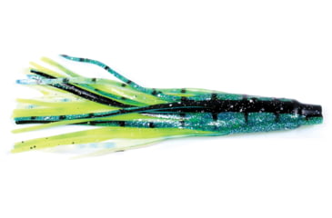 Image of Billfisher Tuna Tail Skirt, 6", Dolphin Green/Chartreuse/White, 10/Pack, TT610-DOL