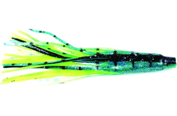 Image of Billfisher Tuna Tail Skirt 6", Dolphin Green/Chartreuse/White 2/Pack, TT62-DOL