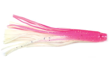 Image of Billfisher Tuna Tail Skirt 6", Pink/White/Silver Flake, 2/Pack, TT62-PW