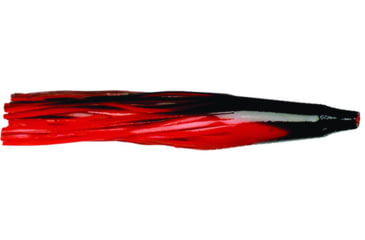 Image of Billfisher Tuna Tail Skirt, 6", Red/Black, 10/Pack, TT610-RBK