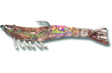 Image of Billy Bay Halo Magnum Shrimp, 1/4 oz, Clear Red, 3/Pack, 772-4-3-5