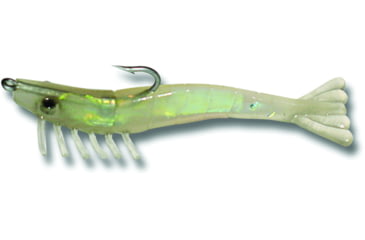 Image of Billy Bay Halo Magnum Shrimp, 1/4 oz, Glow, 3/Pack, 772-4-3-53
