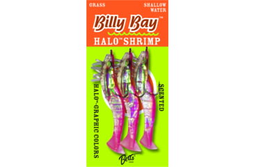 Image of Billy Bay Halo Magnum Shrimp, 1/4 oz, Pink, 3/Pack, 772-4-3-4