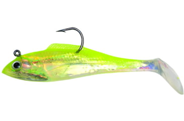 Image of Billy Bay Halo Shad, 1/2 oz, Chartreuse, 3/Pack, 888-2-3-10