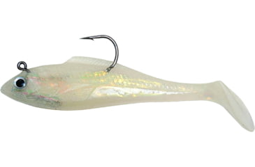 Image of Billy Bay Halo Shad, 1/2 oz, Glow, 3/Pack, 888-2-3-53