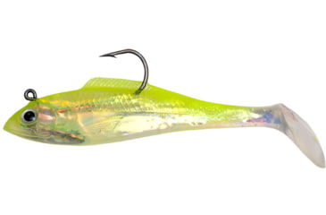 Image of Billy Bay Halo Shad, 1/8 oz, Chartreuse, 3/Pack, 888-8-3-10