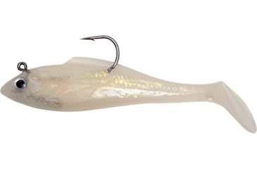 Image of Billy Bay Halo Shad, 1/8 oz, Glow, 3/Pack, 888-8-3-53
