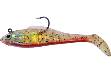 Image of Billy Bay Halo Shad 1/8 oz Lucky Penny/Chart Tail 3/pk, 888-8-3-76