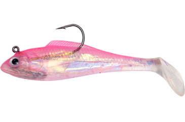 Image of Billy Bay Halo Shad, 1/8 oz, Pink, 3/Pack, 888-8-3-4