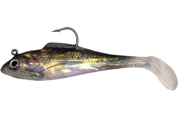 Image of Billy Bay Halo Shad, 1/8 oz, Smoke, 3/Pack, 888-8-3-17