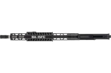 Image of Bilson Arms BA-15FC Pump Style Forward Charging Upper Assembly, 5.56mm/.223 Remington, 24.5in, 16in, 1-7 Twist, 1/2-28, Free-Float, A2 Birdcage, 416R Stainless Steel, Anodized, Anodized Black, ARUFSAN1001