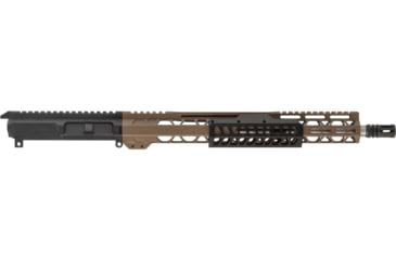 Image of Bilson Arms BA-15FC Pump Style Forward Charging Upper Assembly, 5.56mm/.223 Remington, 24.5in, 16in, 1-7 Twist, 1/2-28, Free-Float, A2 Birdcage, Cerakote/Anodized, FDE/Black, ARUFSFN1001